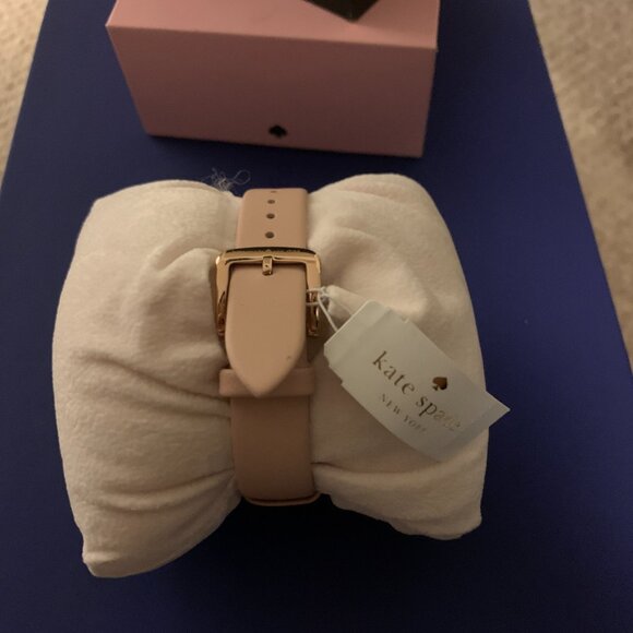 Kate Spade New York Women's Metro Stainless Steel Quartz Watch, Rose Gold, Pink - Picture 7 of 8